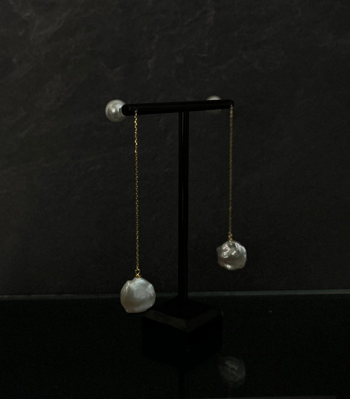 SWING BAROQUE PEARL PIERCE
